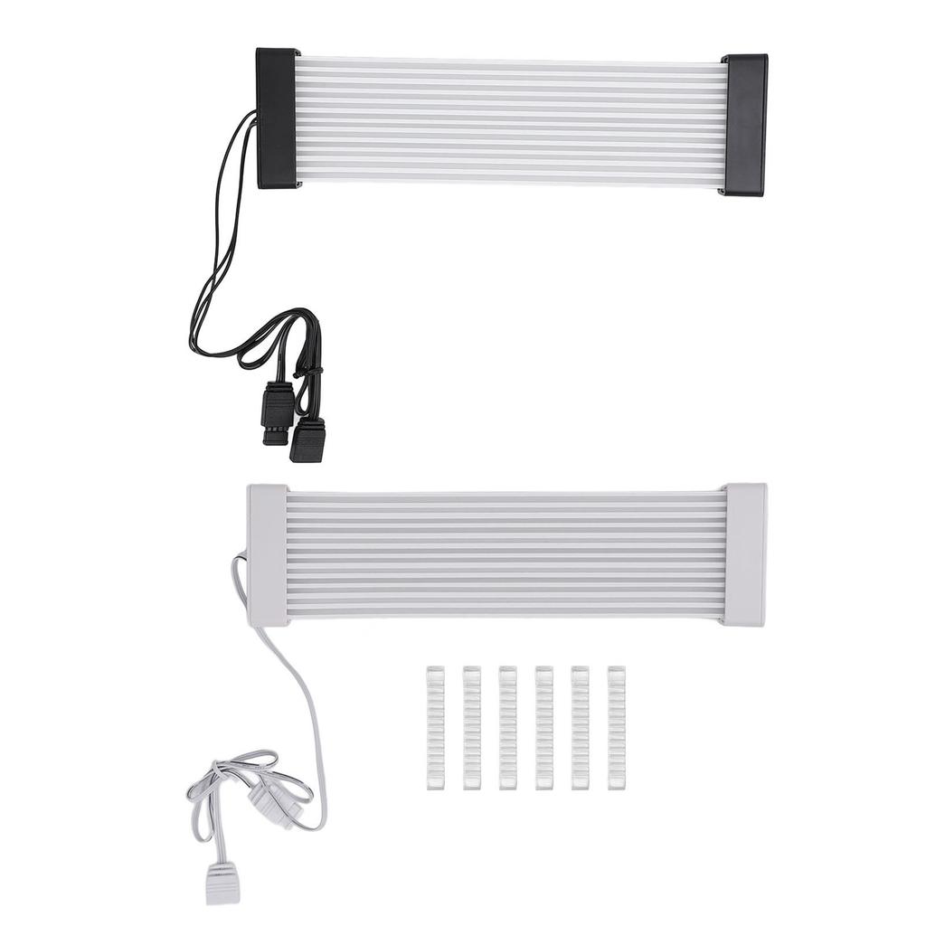 24 Pin To 24 Pin PSU Cable Extension Kit 205mm Silicone 5V ARGB Sync PC Case Decor Motherboard Graph