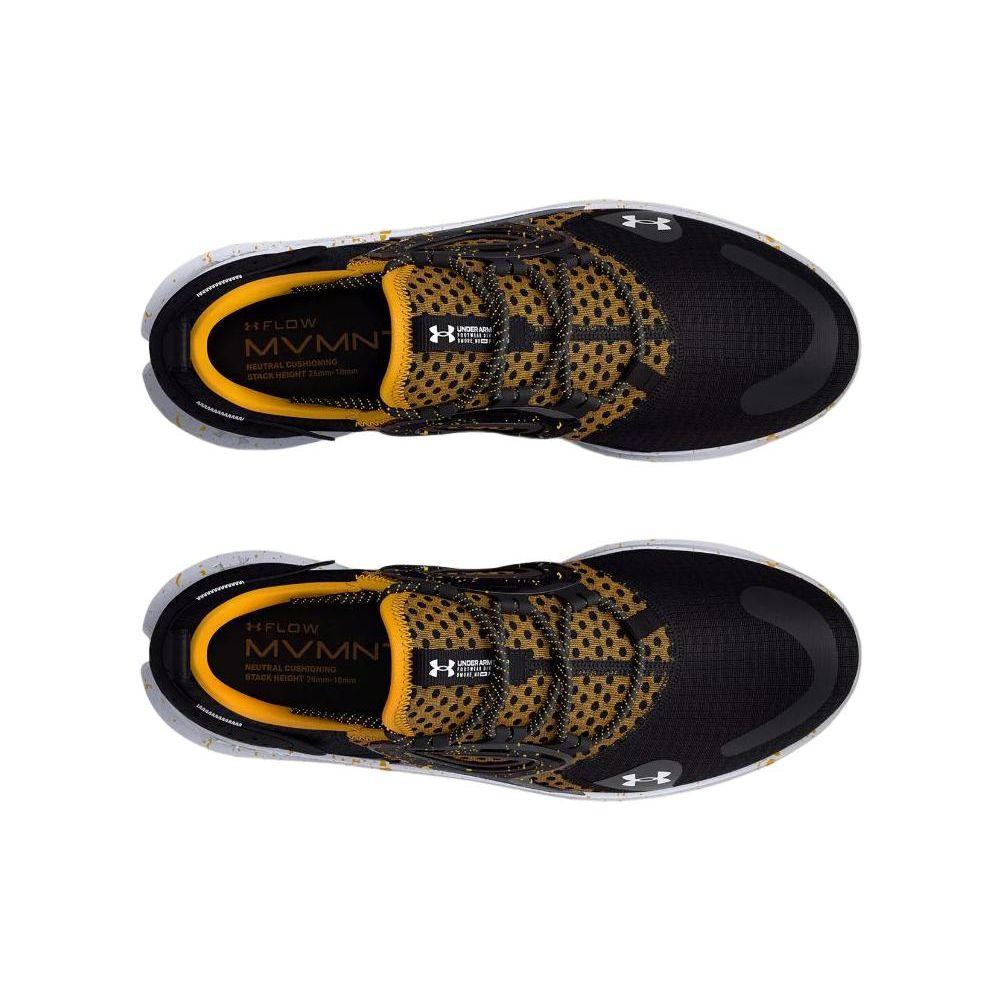 Under Armour Flow Velociti MVMNT Black Cruise Gold Women Sneakers 3024146-004