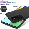 Weiche Schutzhülle aus schwarzem Silikon für Samsung Galaxy A52 4G/5G - PROSHOP - präziser Ausschnitt