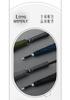 Mido Carbon Fiber Pattern Business Umbrella Large Men's Business Long Handle Umbrella Double Windproof Straight Pole Umbrella