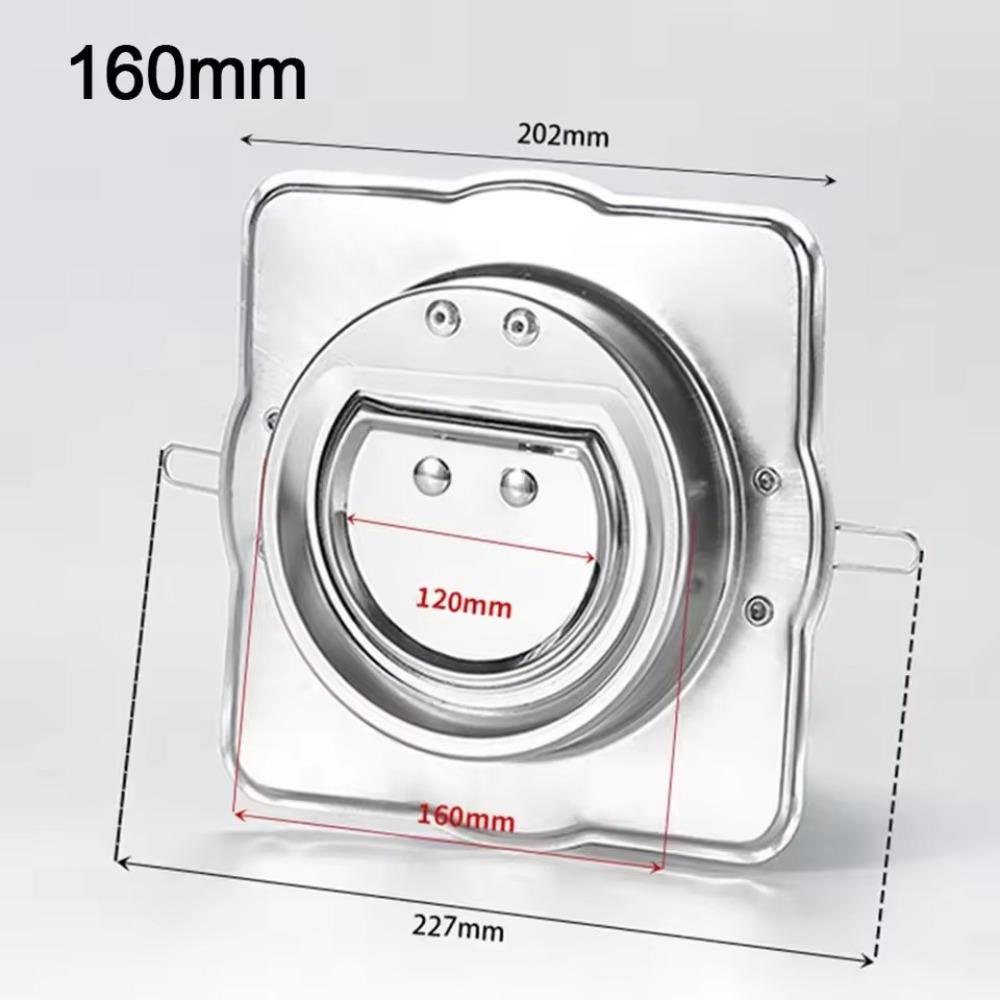 Fireproof Range Hood Pipe Check Valve  Kitchen Fresh Air Ventilation System