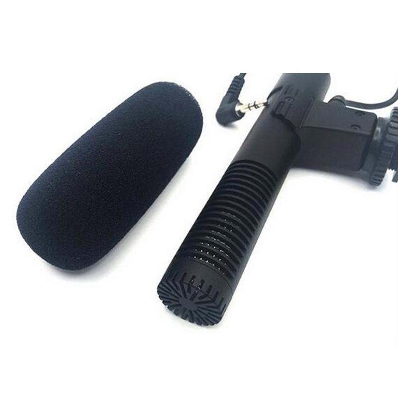 Stereo Camera Microphone Condenser Mic for DSLR Camera DV Camcorder 3.5mm