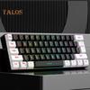 Wired Mechanical Gaming Keyboard with RGB Light Universal 61 Keys Mini Wired Office Keyboard Mouse Kit