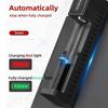 Dual 18650 Battery Charger Black 1 2 Slots For 18650 Charging 4.2V Rechargeable Lithium Battery Charger for Laser Flashlight