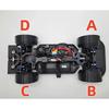 For 1/10 Hyper Go MJXRC 10303 C3 RC Cars Truck MJXRC 10303 Front&rear Fenders Mudguard 3D Printed Fender
