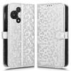 For TCL 60R 5G T519H/60 5G T521H Wallet Case Dot Pattern Imprint PU Leather Phone Cover