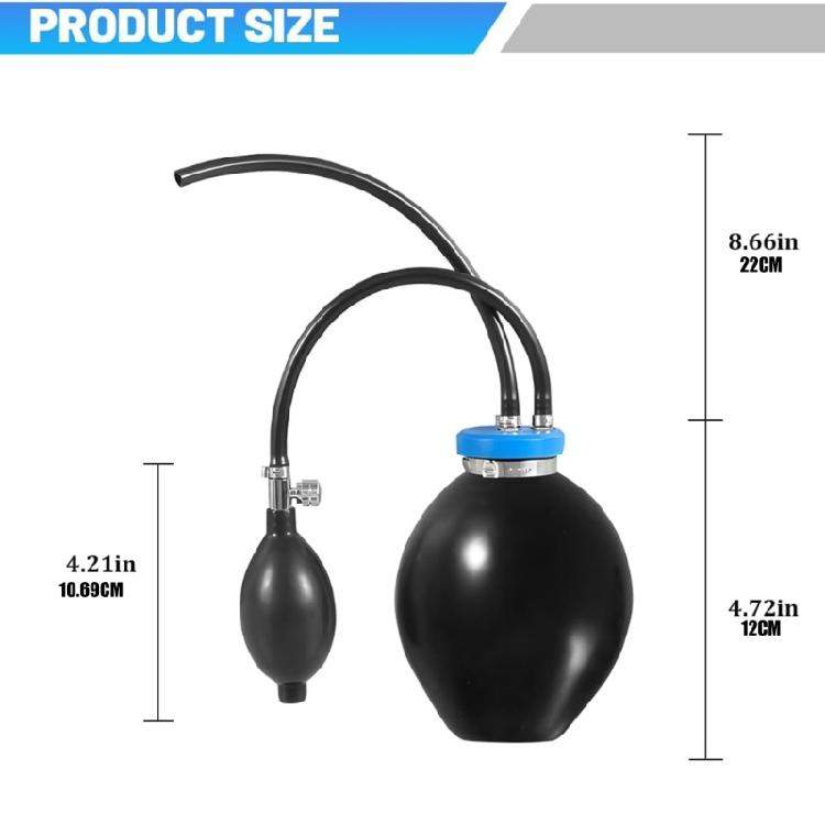 Auto Smoky Leak Finder Device Quick Sealing Entrance Adapter For Automotive Air Intake Pipe Leak Diagnosis In Car Repair Work