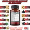 Panax Ginseng 120 kapslí Podpora testosteronu Zdraví svalů Zlepšení energie Výdrž