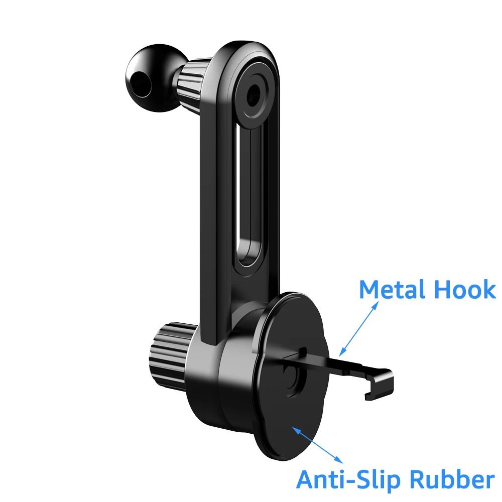 17mm Ball Head Car Air Vent Phone Holder Base 360 Rotation Adjustable Car Air Outlets Clip Bracket Mobile Phone Phone Mount