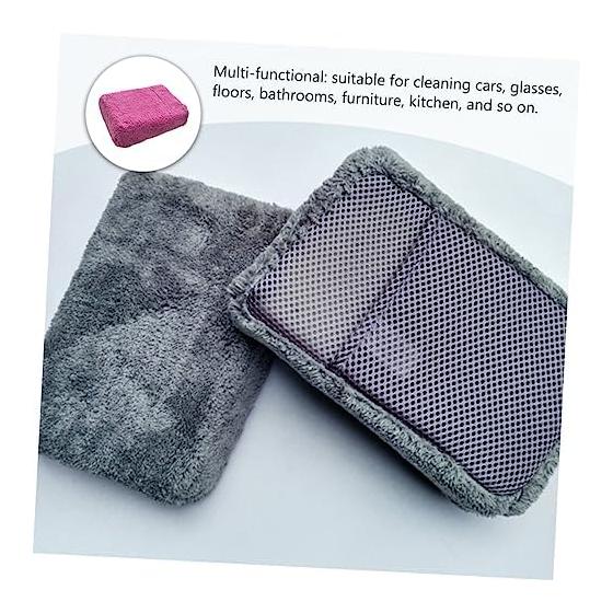 High-density coral fiber car wash sponge, super absorbent and removable car cleaning product, easy cleaning without damage, quick drying bath,