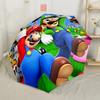 Mario's Adventure World Automatic Umbrella Compact 8-Rib Design Sturdy Construction Travel Essential Fashionable Perfect Gift for Women/Men