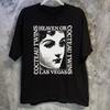 Camiseta Vintage Inspirada Rara Cocteau Twins Algodão Camiseta de Concerto Manga Curta Unissex Feminino Verão Gola Redonda Camiseta de Algodão
