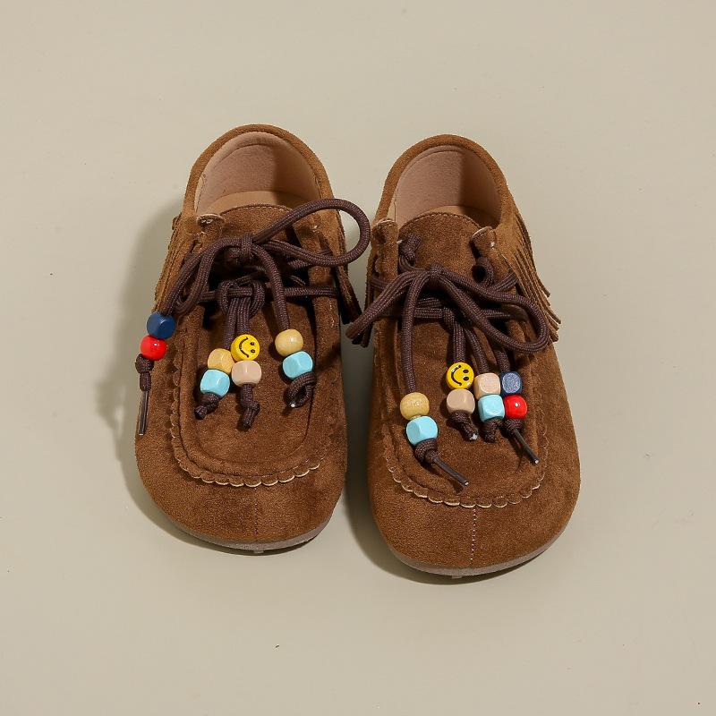 Children's autumn new ins female students casual versatile Doudou women's shoes Y