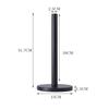 Stainless Steel Stand Paper Towel Holder with Weighted Base Kitchen Roll Holder Paper Towelholder for Kitchen and Bathroom