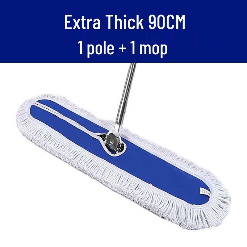 Large Commercial & Household Dust Mop with Squeegee for Hotels and Lobbies