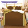 Muslim Pattern Bedding,Quilt Set Quilt Cover Pillowcase Home Birthday Gift (1 * duvet cover + 2 * pillowcase, without core)