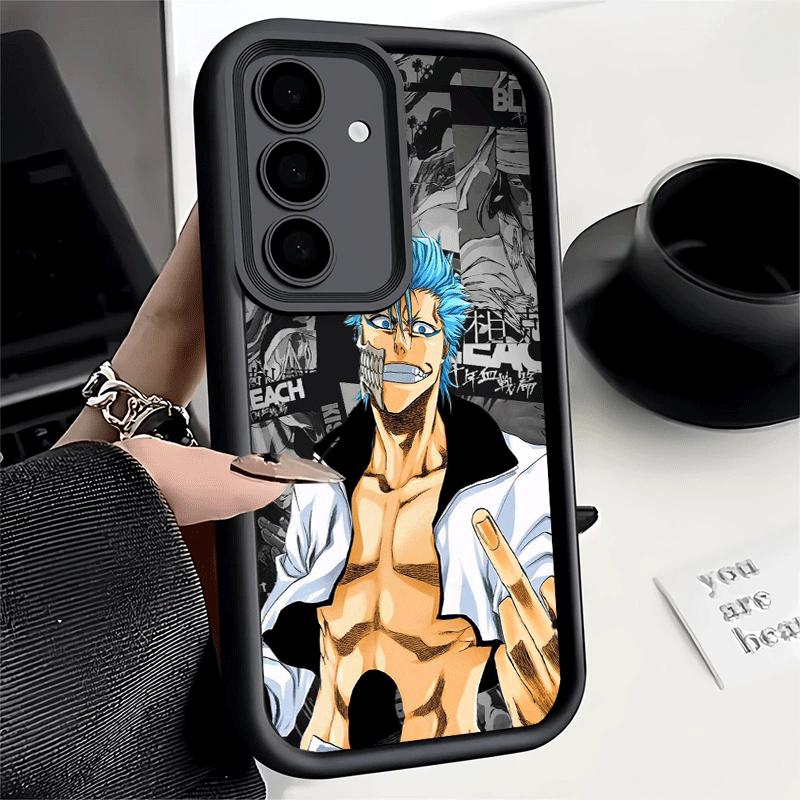 Phone Case for Samsung Galaxy A17 A16 A15 A14 A13 Bleach Grimmjow 6 A56 A36 A26 A55 A35 A25 A54 A34 A24 A53 A33 A23 A07 A06