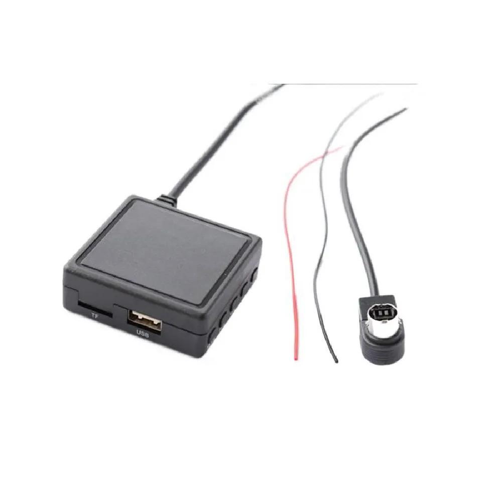 Car 50 Aux Usb Tf Card Music Adapter Wireless Audio Cable Microphone Adapter