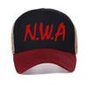 Newest Nwa Letter Dad Hat Men Women Baseball Cap Nwa Cap Hat Compton Niggaz Hip Hop Hats Fashion Mesh Trucker Hats