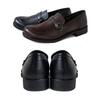[Belle & Sofa - Sanfte Schuhwerkstatt] Loafer mit Riemen - Damen-Loafer, Bequem zum Gehen, Riemendesign, Geeignet für Studenten und Erwachsene, Entspannt
