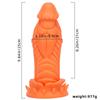 Silicone Soft Anal Dilator Shaped Anal Plug Dildo Adult Sex Toy Realistic Dick Fisting Strap On Cock Dragon Penis BDSM