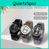 Herrenmode Stahlband Quarz Uhr Für Business Casual Mode