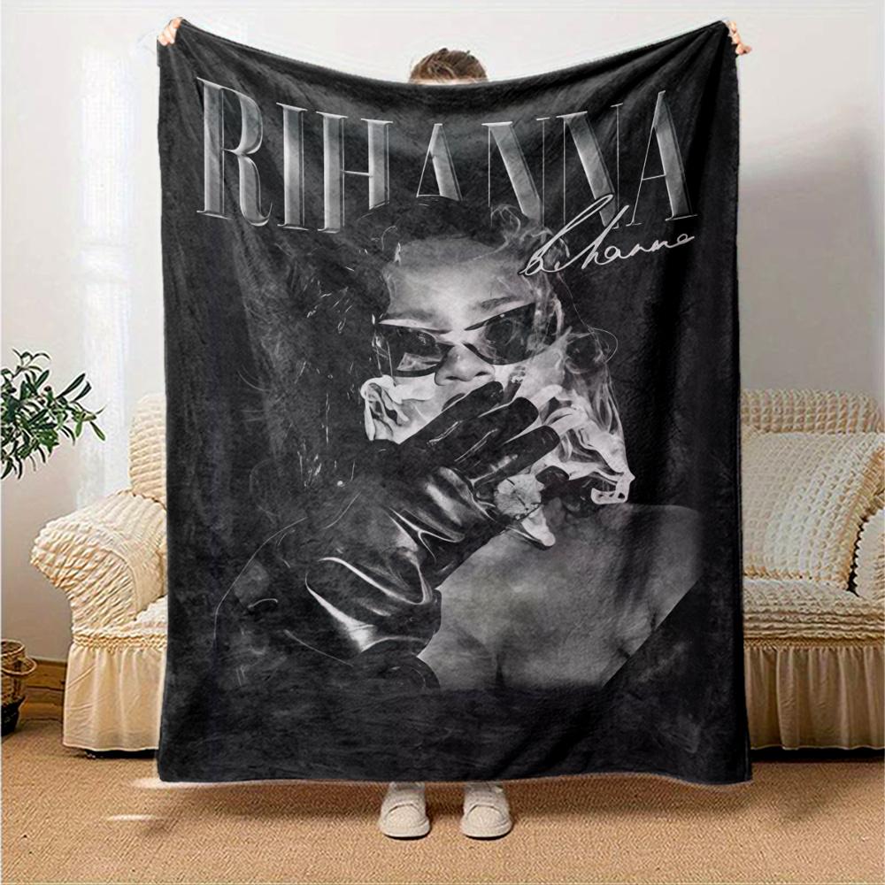 Rihanna Blanket, High quality Comfortable for All Seasons, Home Decor, Warmth and Comfort