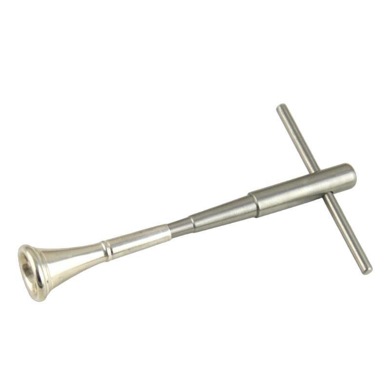 Metal Trombone Repair Tool Truing Tool Trumpet Truing Repair Tool Remove Dent for Trumpet Trombone Horn Brass Instrument