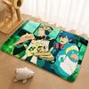 Anime Hot D-DRAMAtical MurderS Floor Mat Floor Mat Soft Flannel Non-Slip Door  Rug for Living Room