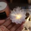 Flash Fiber Optic Flower String Lights Battery Powered Christmas Tree Flower Lights  Christmas