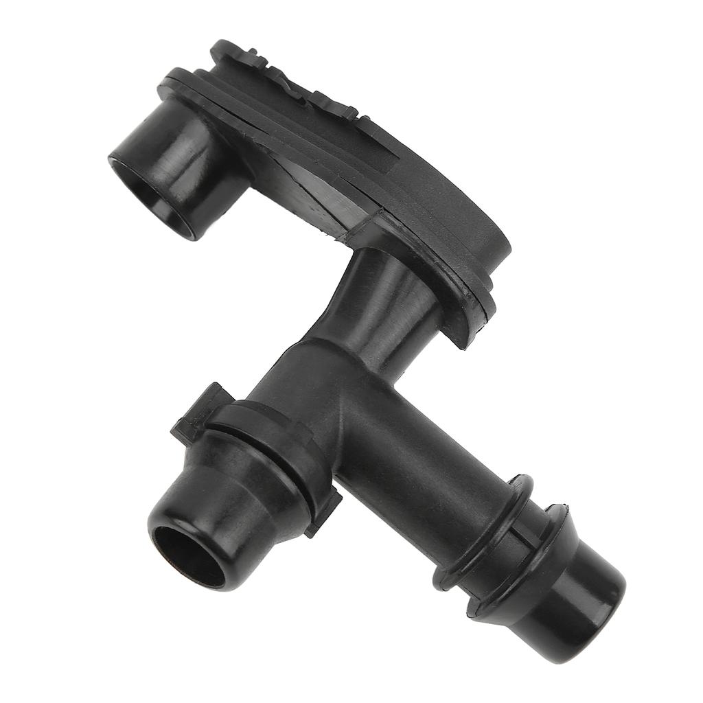Radiator Coolant Water Hose Connector 17111707817 ABS Black Replacement for E46 3 Series