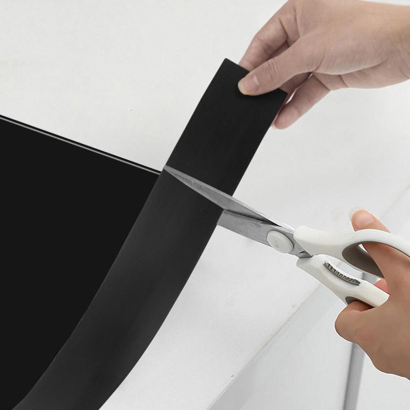 Stove Counter Gap Cover T-Shaped Silicone Rubber Strip For Kitchen Oil-Gas Slit Filler Heat Resistant Mat Oil Dust Water Seal