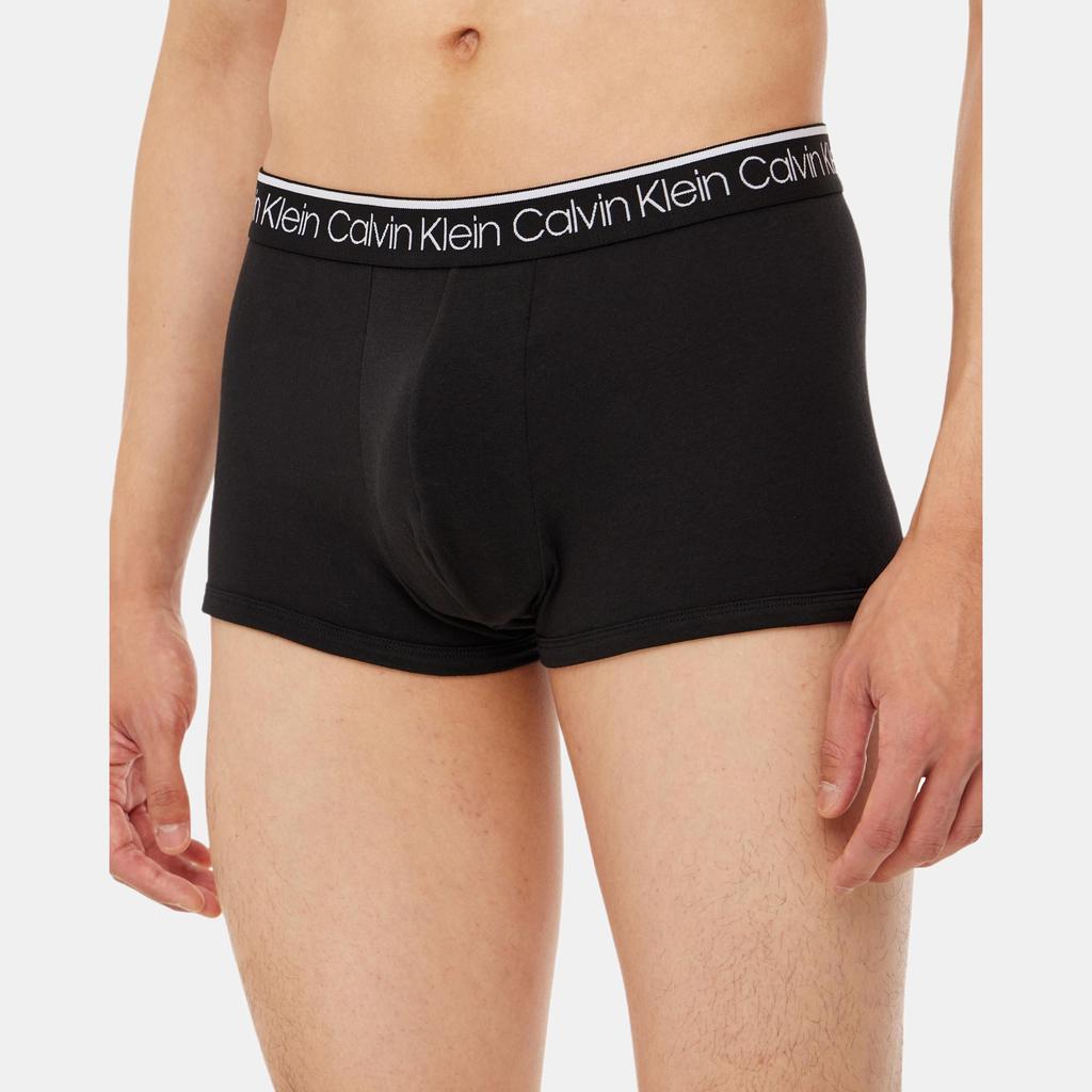 Calvin Klein Confezione da 3 Boxer Brief a Vita Bassa Confortevoli Intimo Uomo Nero NP2680O-UB1