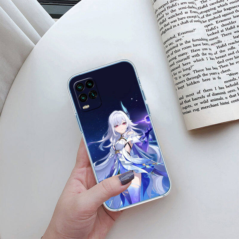 MH64 Genshin Impact Case for Motorola E7 G6 G7 G8 G9 Plus Power Play G10 G20 G04 E30 E40 E22 E20 E13 E15 G22 G23 G05 G75 G35 G55