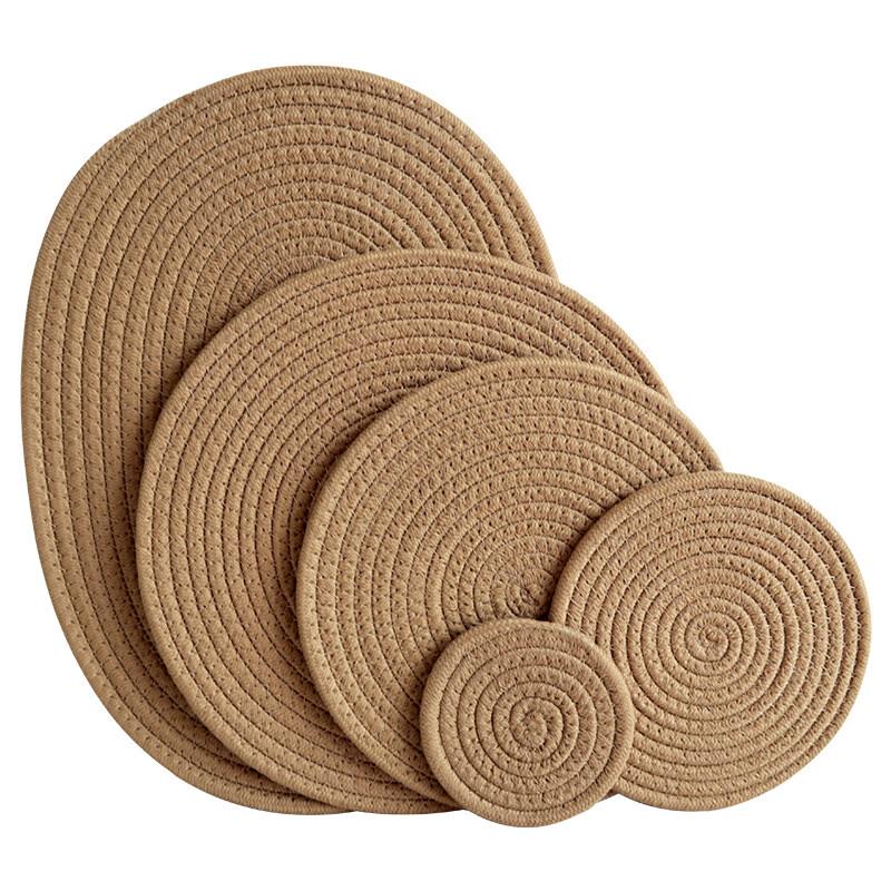 Abay Cotton Rope Heat Insulation Placemat Set
