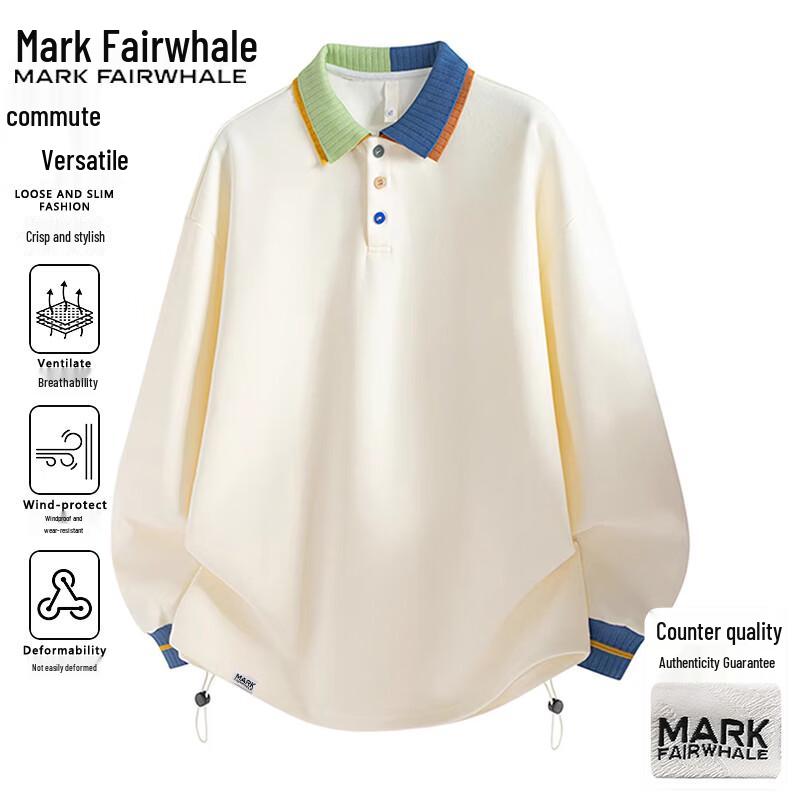 Mark Fairwhale Men's Polo Long-Sleeve T-shirt