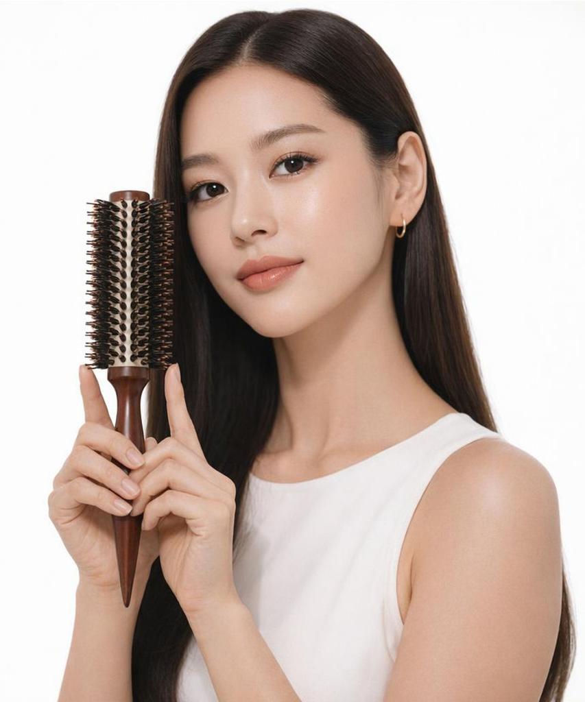 Voluminous Quick-Drying Roller Brush Size 4 19mm