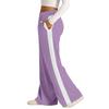 Women's Casual Fashion Solid Color Elastic Waist Drawstring Workwear Wide Leg Pants With Pockets