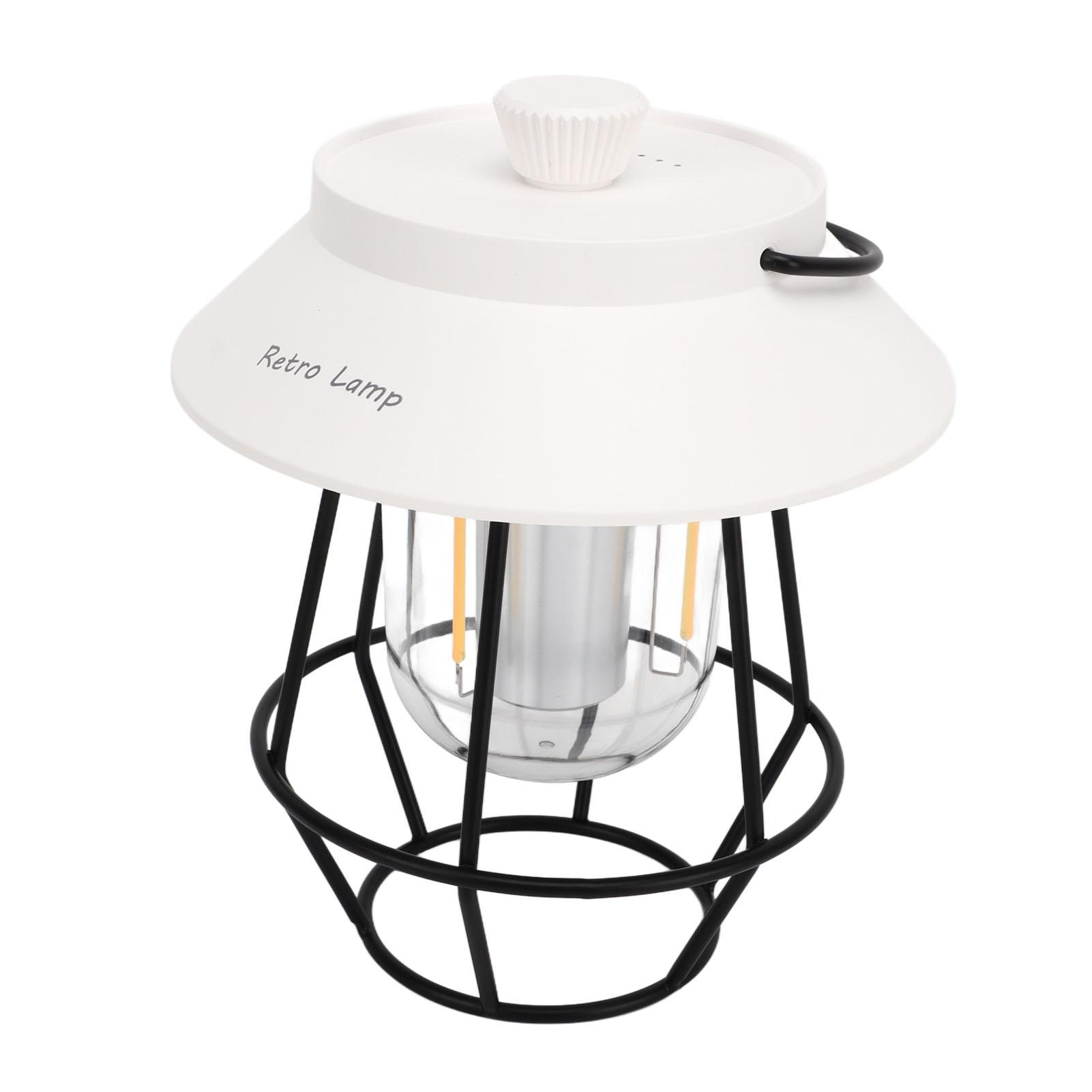 

Винтажный светодиодный фонарь для кемпинга, портативный ретро-фонарь для кемпинга, наружный подвесной светильник для палатки