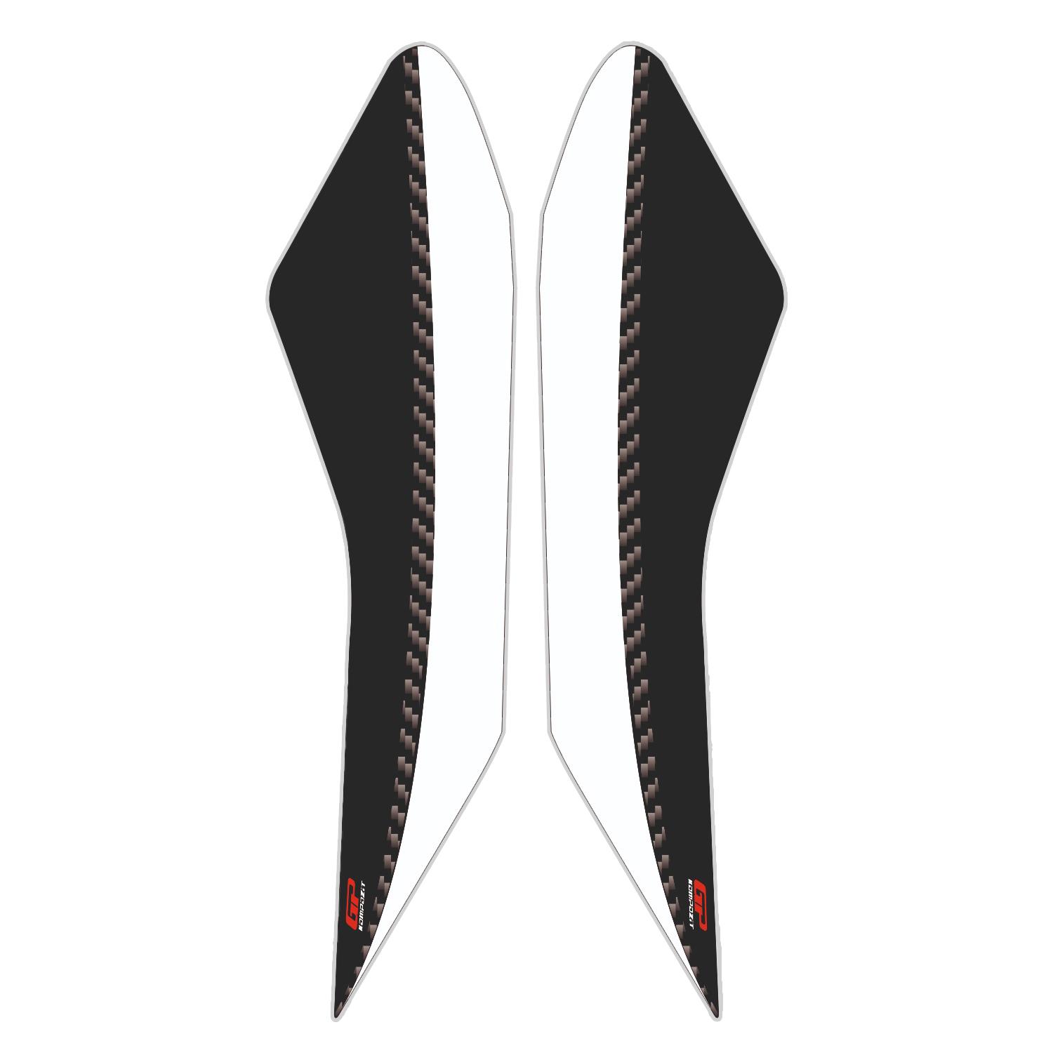 

GP Composite Honda PCX 125 / 150 2018-2020 Compatible Fairing Pad White