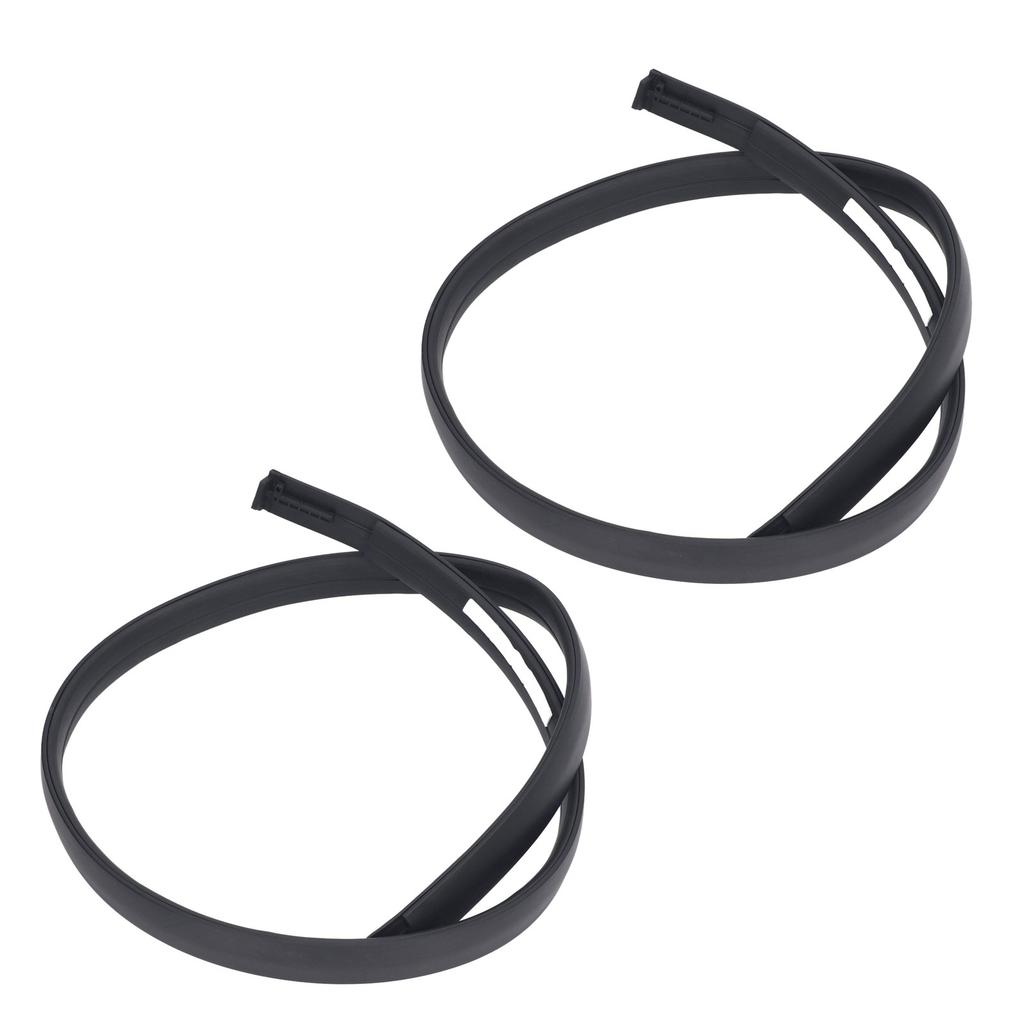 2Pcs Roof Drip Molding Weatherstrip 755510C050 Replacement for Tundra Double Cab 2007 To 2020