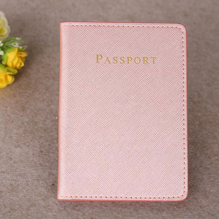 2 Pieces Bridal Passport Covers Holder Travel Wallet Passport Case  Passport and Document Holder