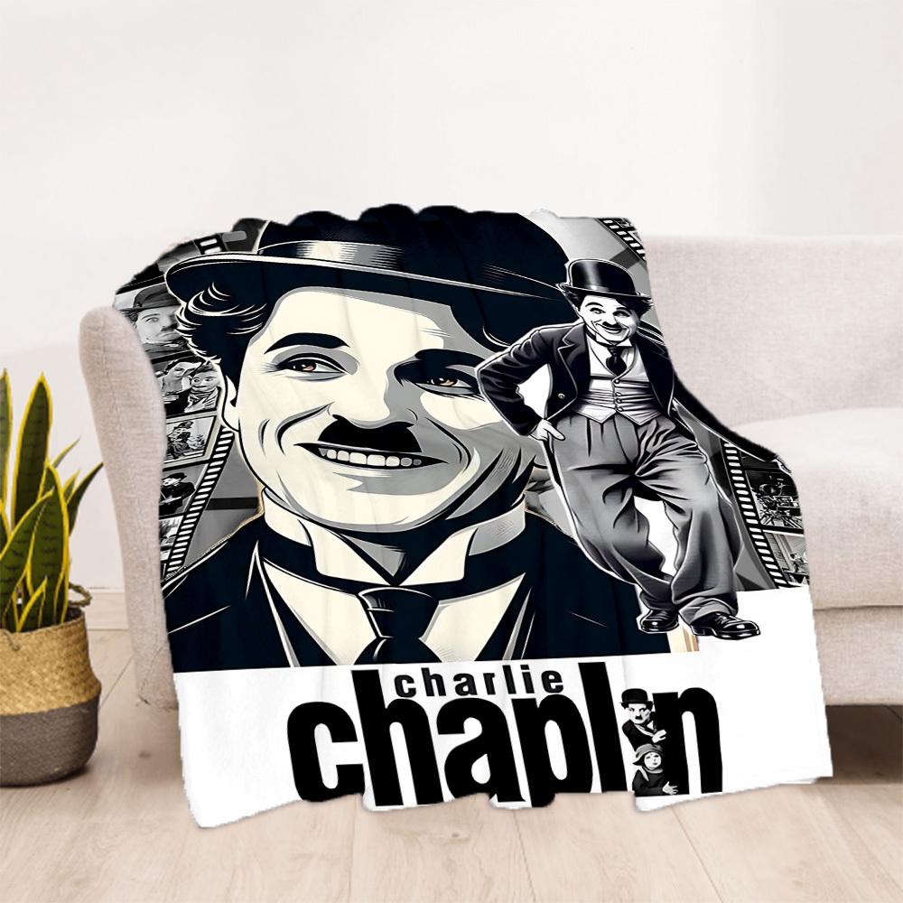 1pc Michael Jackson Outdoor Blanket Lightweight Flannel, Soft & Warm, All-Season Use for Sofa, Outdoor, Camping, Living Room024