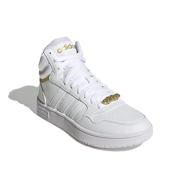 Adidas Hoops 3.0 Mid Classic Shoes 'Gold Metallic' Women's GY4752
