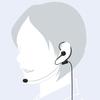 Sanwa Supply USB Single Compatible with and Teams MM-HSU04BK Headset, Wired, In-Ear, Lightweight, Skype, Zoom,
