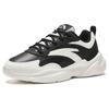 Anta Chaobai Gz Cushioning Anti-Slip And Wear-Resistant Low-Top Casual Shoes Men's White Black Sneakers 112348812-9