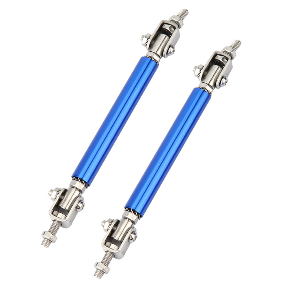 2Pcs 75mm Car Bumper Protector Lip Rod Splitter Strut   Support Front Rr  