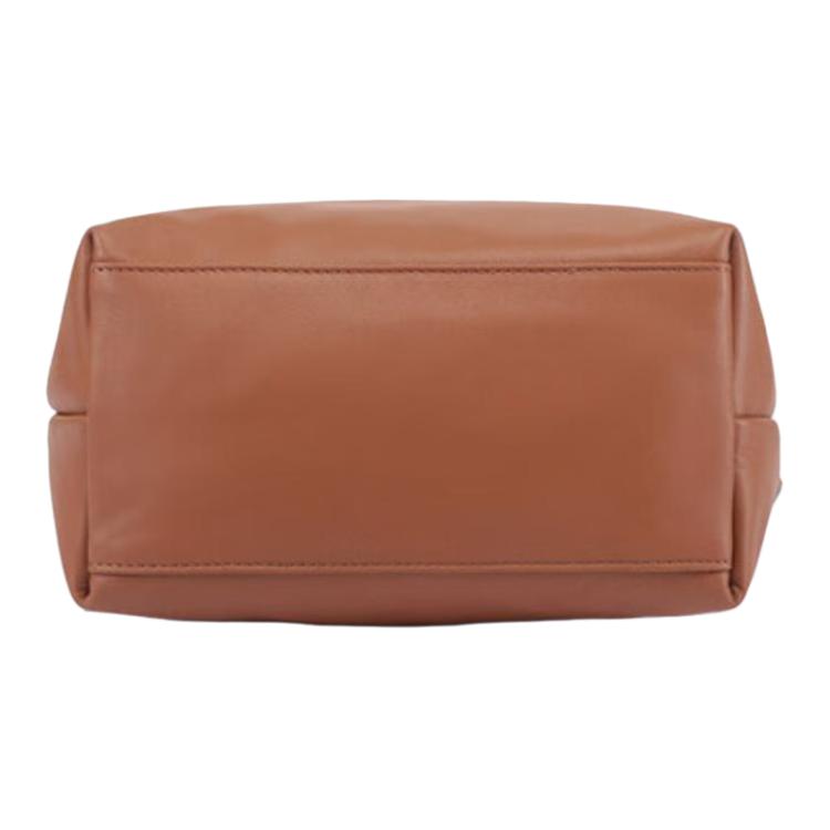 Longchamp Adjustable Detachable Shoulder Strap Flap Closure Leather Hobo Bag Women Bags Cognac 10286987504