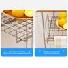 Foldable Kitchen Storage Rack Cabinet Organizer Strong Load-bearing Simple Installation Heavy Duty Storage