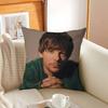 L-Louis Singer T-Tomlinsons Pillow Covers Cartoon Sofa Decorative Home Double-sided Printing Short Plush Cute Cushion Cover